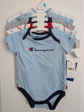 Champion 5pc Infant Onesies Set